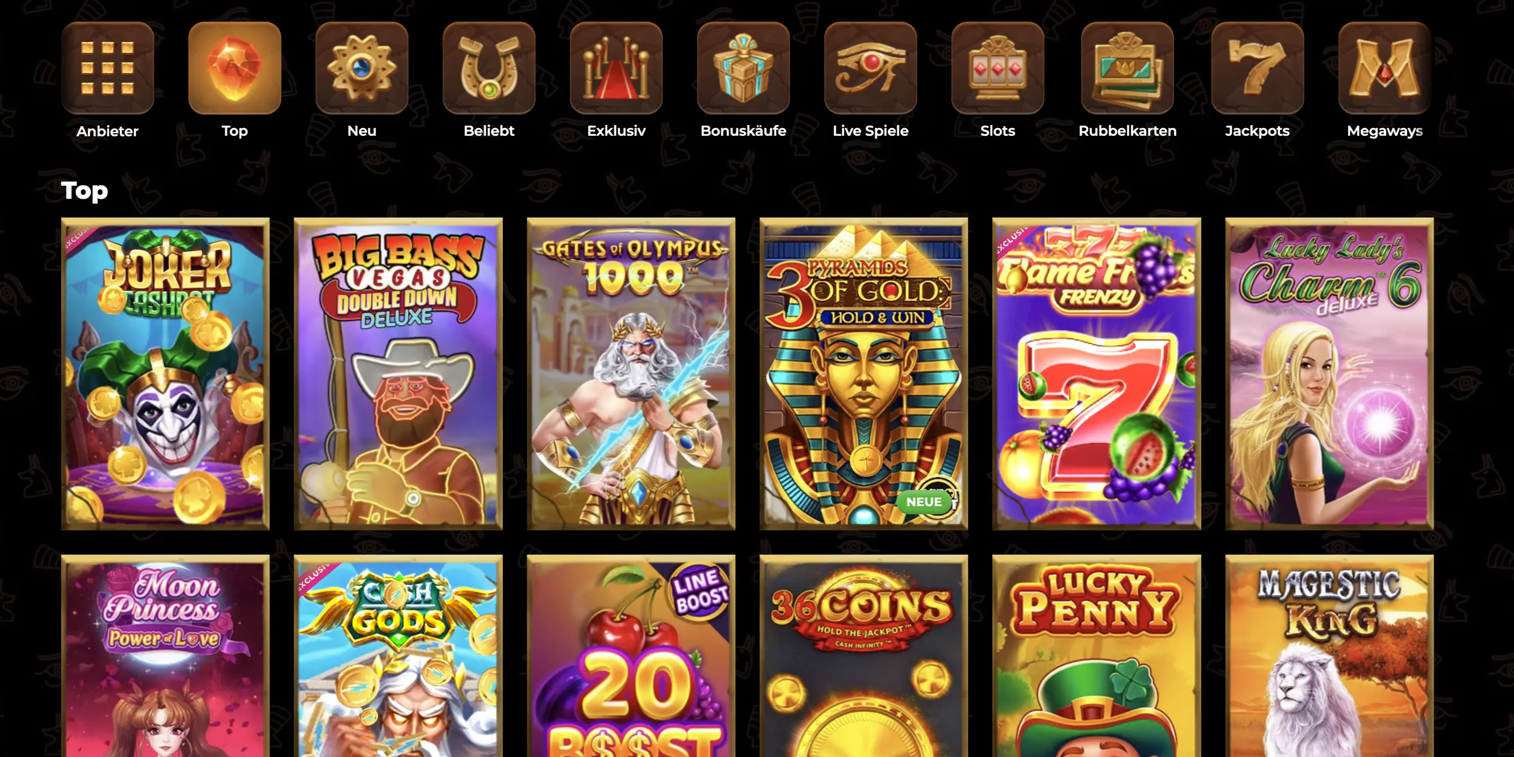 Overview and detailed information about Amunra online casino